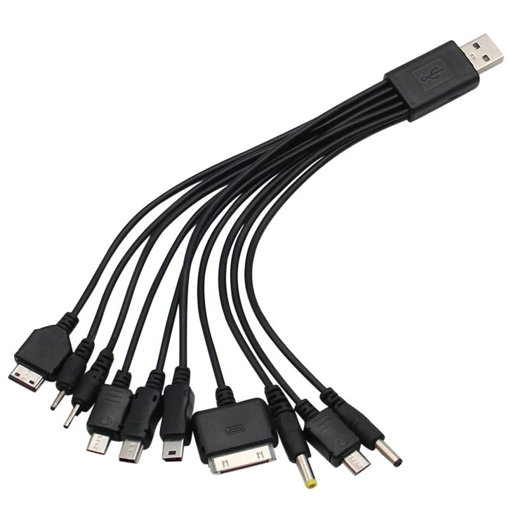 10-in-1 USB Multi-port Cable