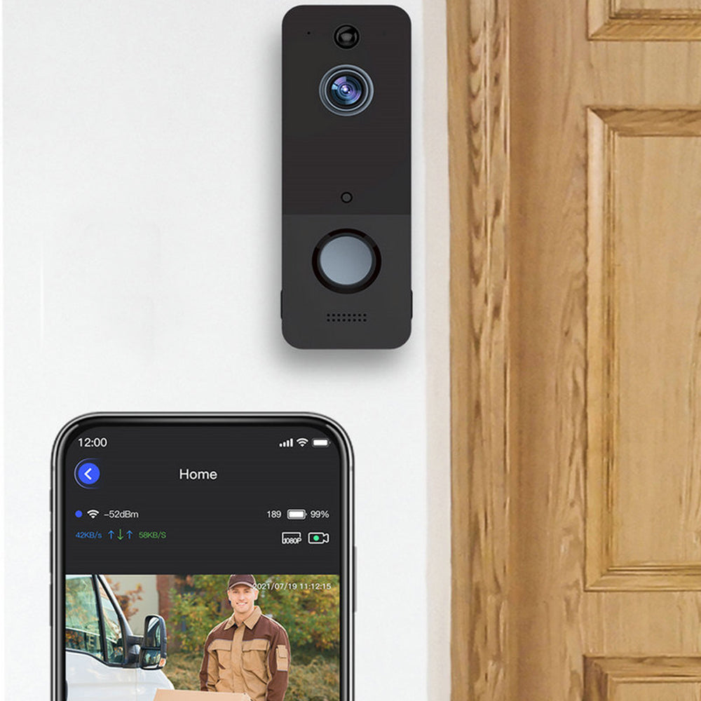 USB Rechargeable Wireless Smart Wi-Fi Video Doorbell
