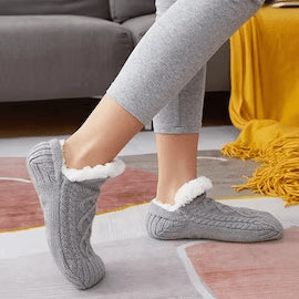 Women's Thick Warm Non-Slip Sock Slippers