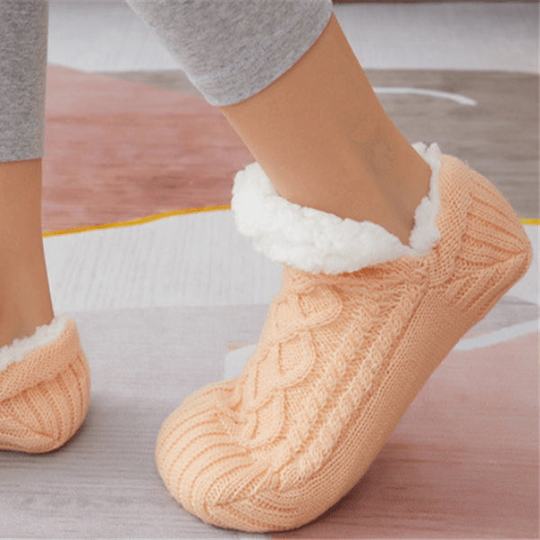 Women's Thick Warm Non-Slip Sock Slippers