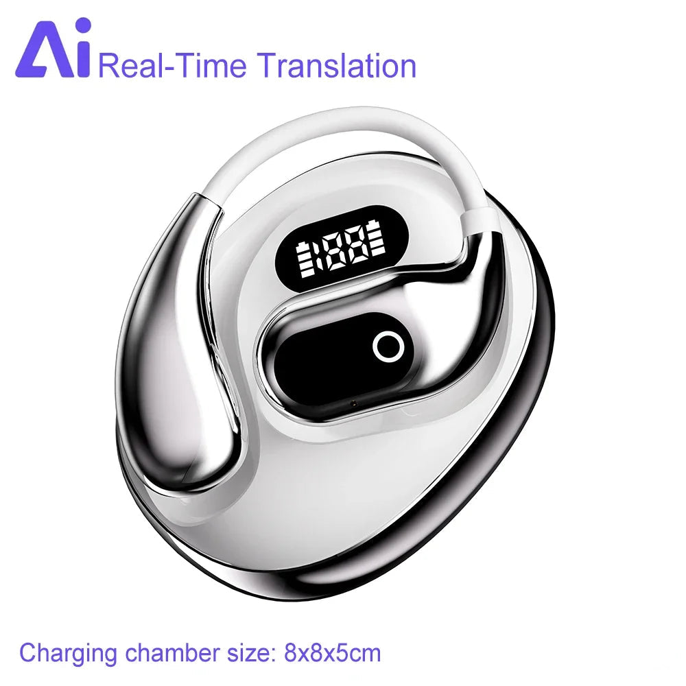 Ai Two-Way Language Translator Earpiece