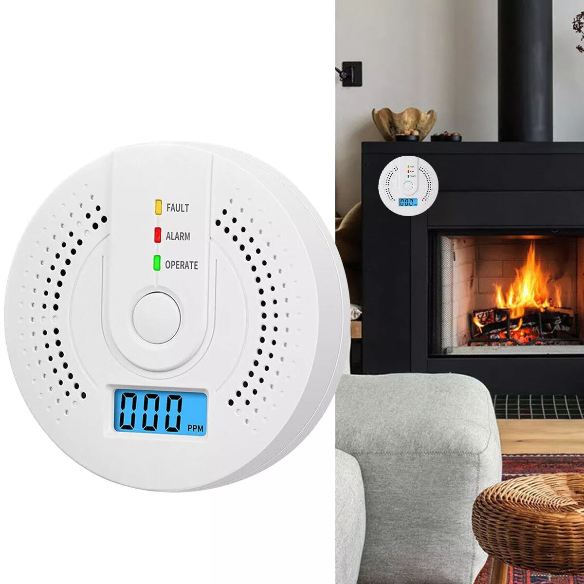 Carbon Monoxide Alarm Detector