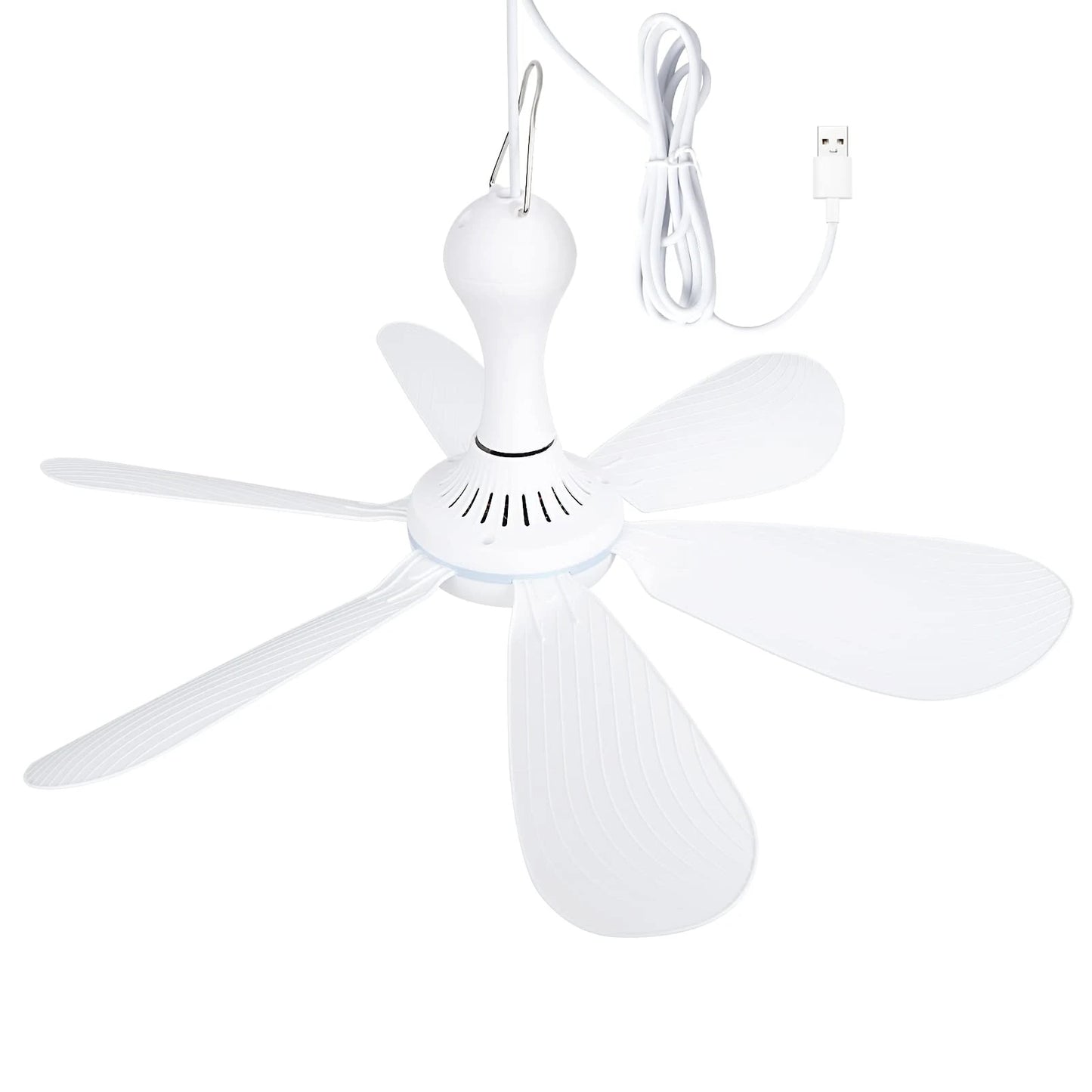 Hanging USB Powered Ceiling Fan