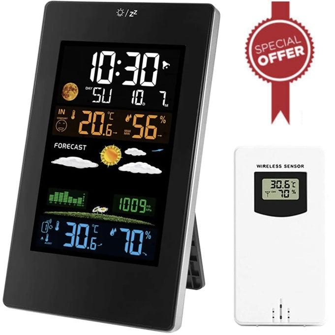 Indoor Weather Station with Outdoor Sensor