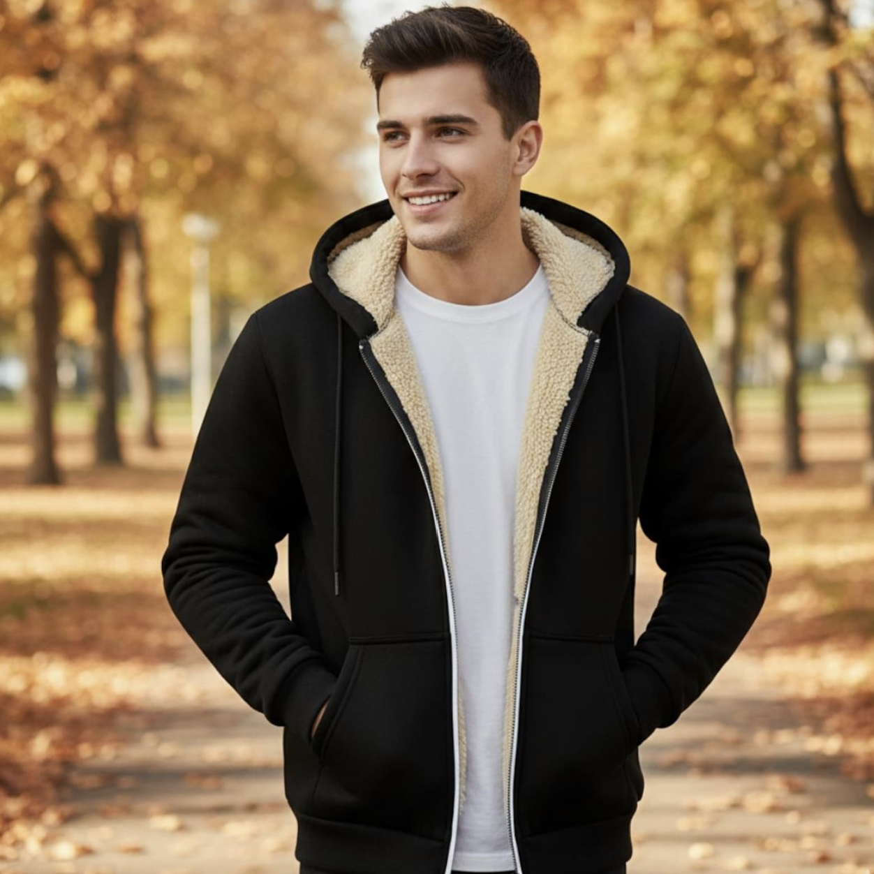 Lambswool Fleece Coat