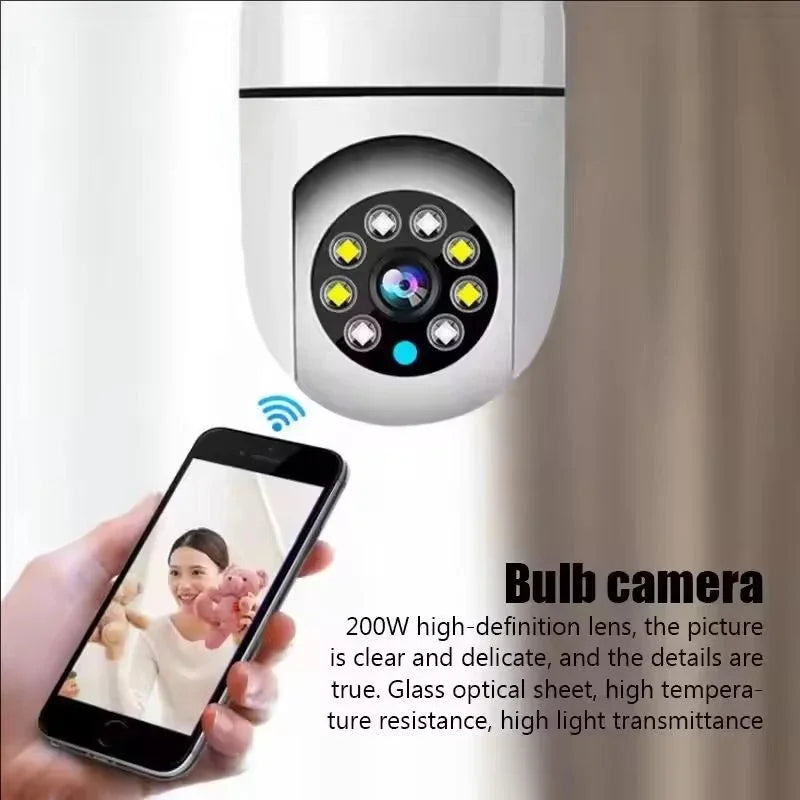 Lightbulb Home Security Camera