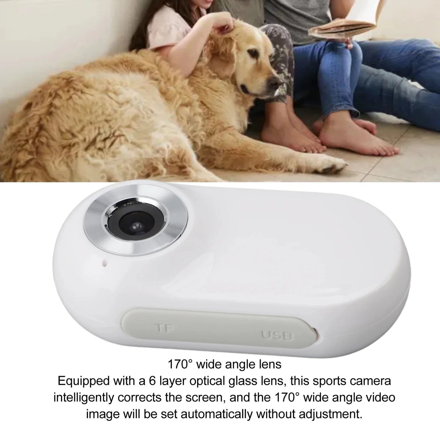 Mini Pet Collar Camera