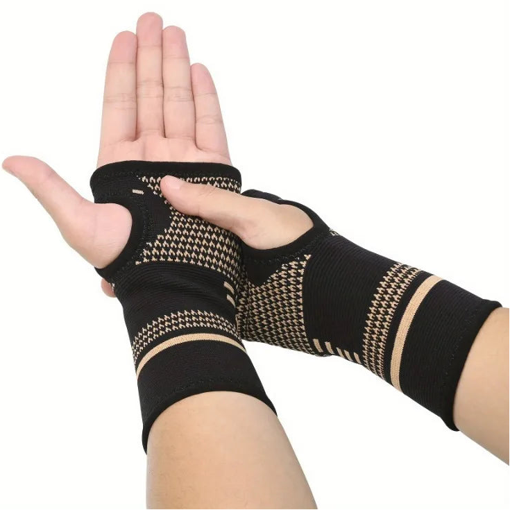 Pair of Arthritis Wrist Brace Sleeves-