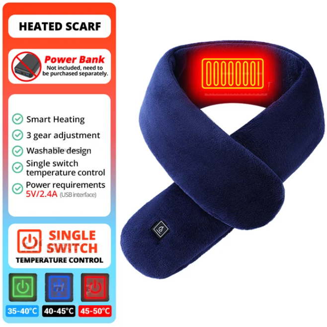 Smart Heating Scarf