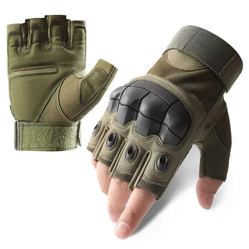 Tactical Fingerless Protective Gloves