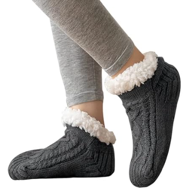 Women's Thick Warm Non-Slip Sock Slippers