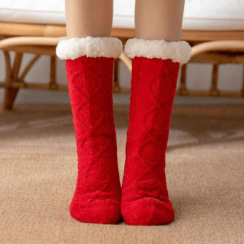 Women's Cosy Non-Slip Fluffy Slipper Socks