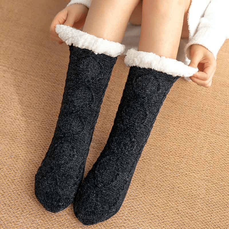 Women's Cosy Non-Slip Fluffy Slipper Socks