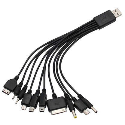10-in-1 USB Multi-port Cable
