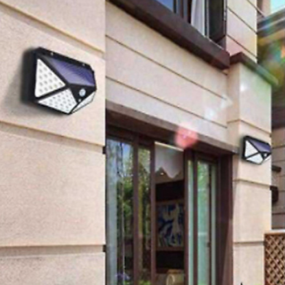 100 LED Motion Sensor Solar Light