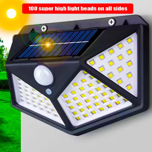 100 LED Motion Sensor Solar Light