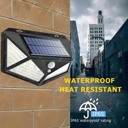 100 LED Motion Sensor Solar Light