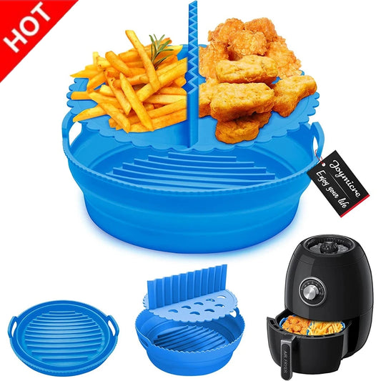 Air Fryer Reusable Silicone Pot Basket