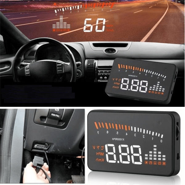 Car Windscreen Speedometer Projector