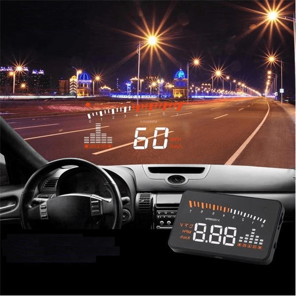Car Windscreen Speedometer Projector
