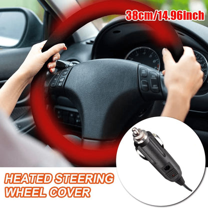 Heated Steering Wheel Cover
