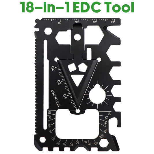 2pcs 18-in-1 EDC Tool Card