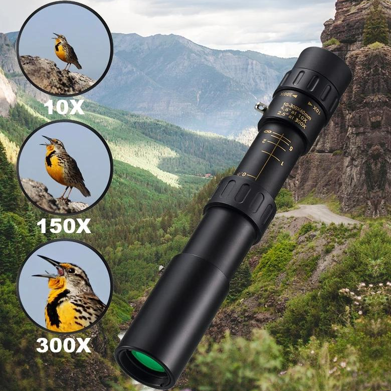 300x Zoom Telescopic Monocular