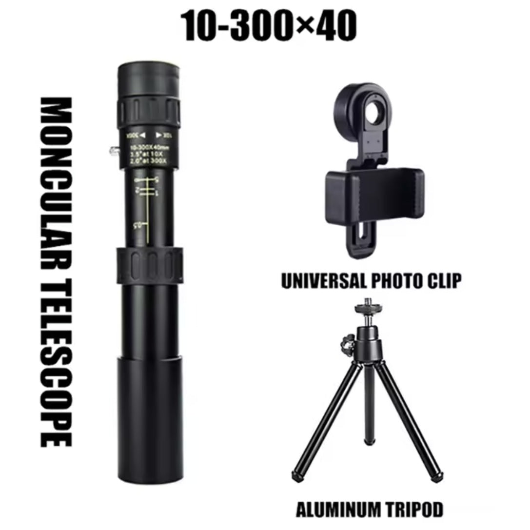 300x Zoom Telescopic Monocular