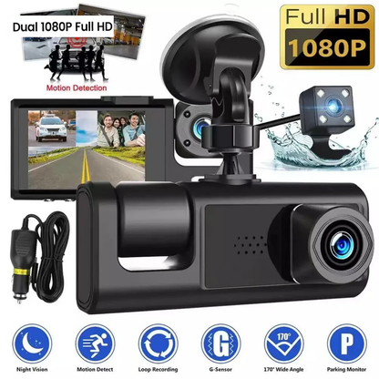 3 Channel Dash Cam