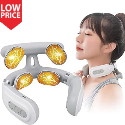 4-Head Cervical Neck Massager