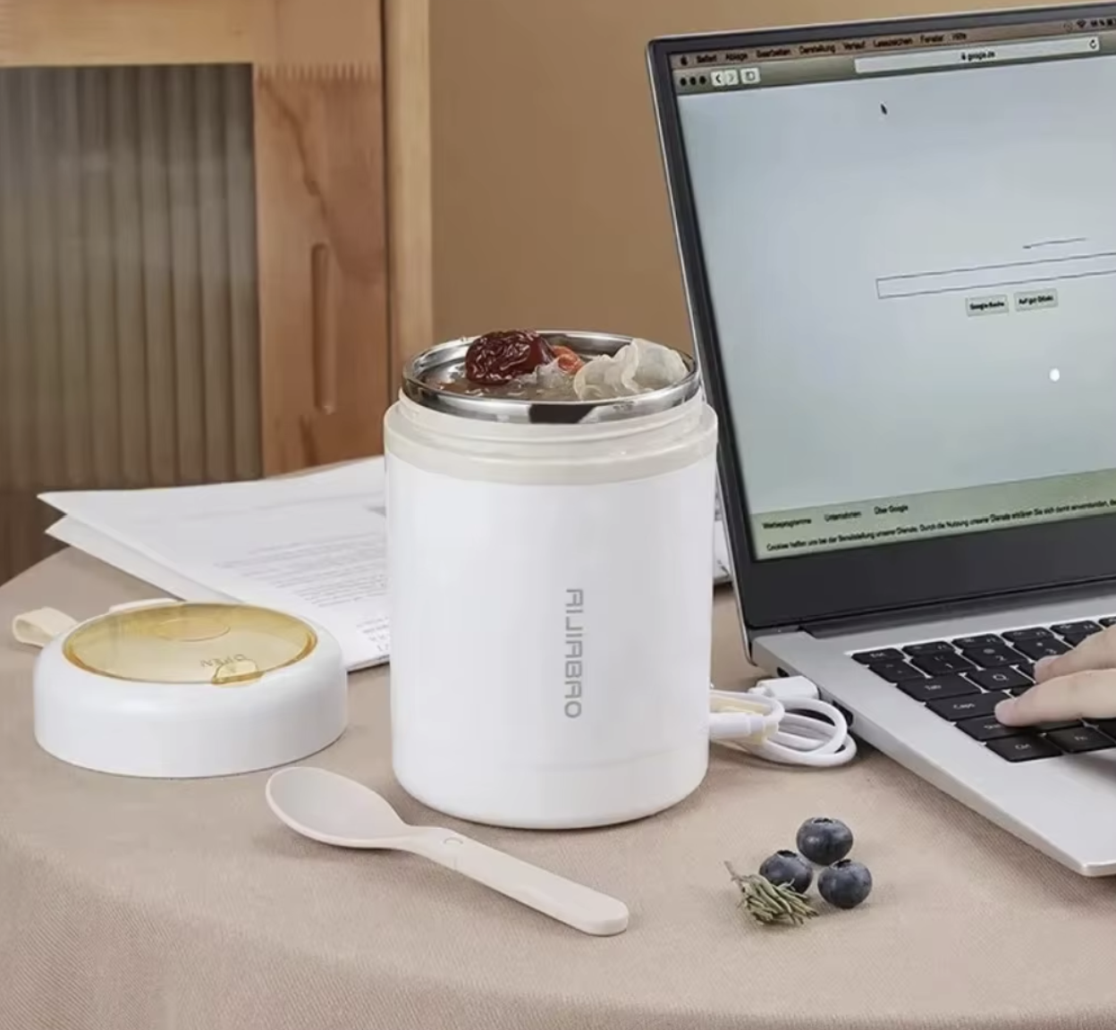 600ML USB Heated Lunch Box