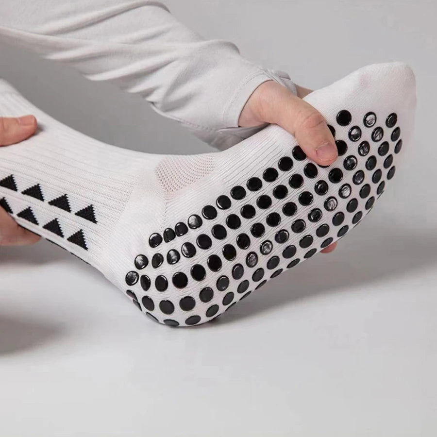 6 Pairs Unisex Football Grip Socks-