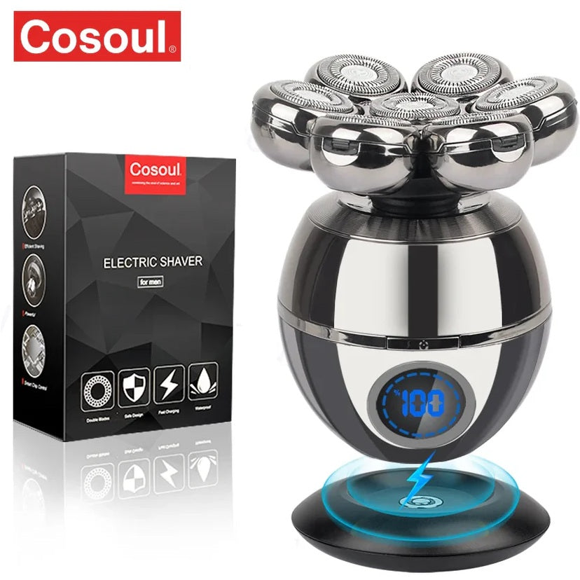 7-Head Men's Head Shaver