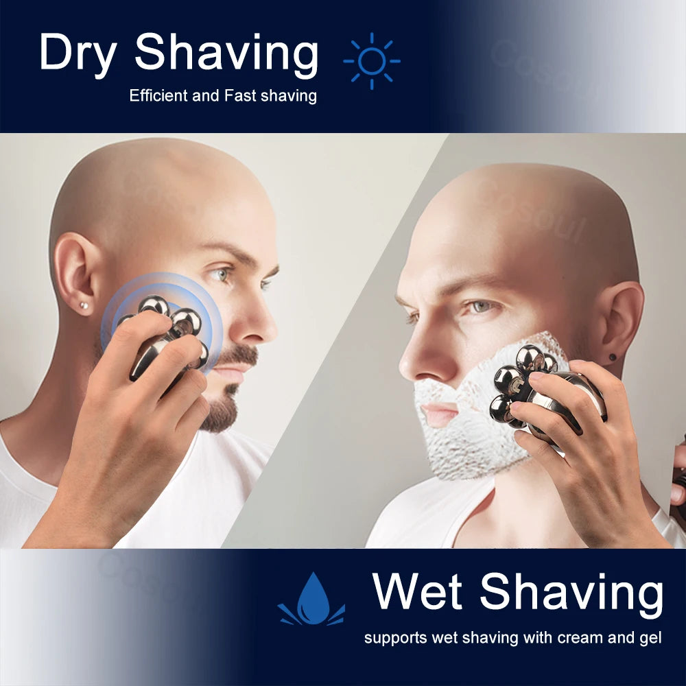 7-Head Men's Head Shaver