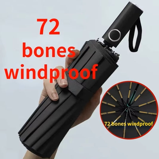 72 Bone Power Windproof Umbrella