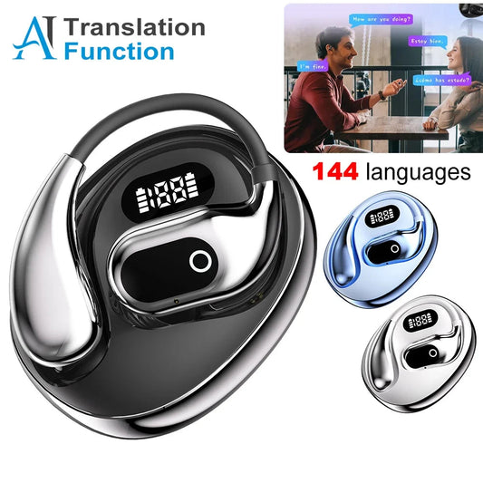 Ai Two-Way Language Translator Earpiece