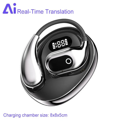 Ai Two-Way Language Translator Earpiece