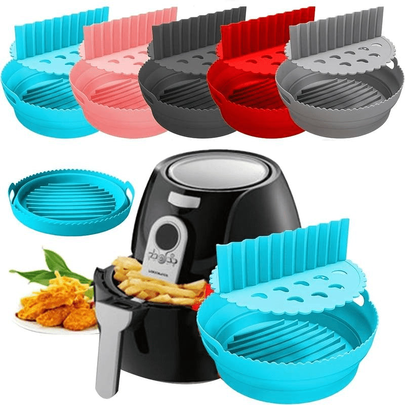 Air Fryer Reusable Silicone Pot Basket