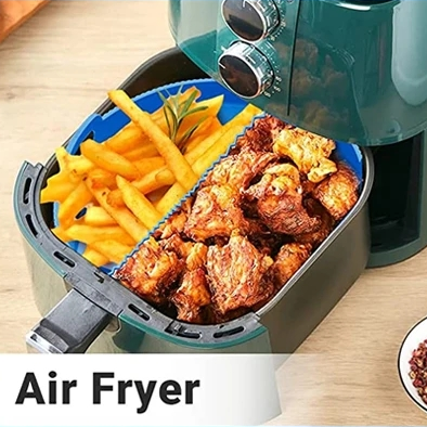 Air Fryer Reusable Silicone Pot Basket