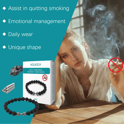 Anti-smoking Magnet Wristband