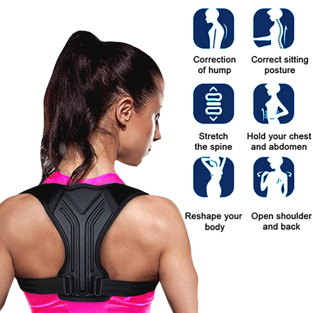 Back and Shoulder Posture Corrector Belt