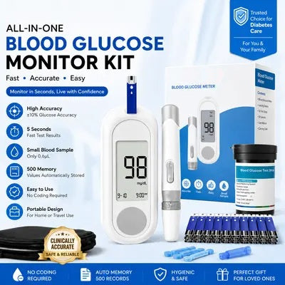 Blood Glucose Diabetes Testing Kit