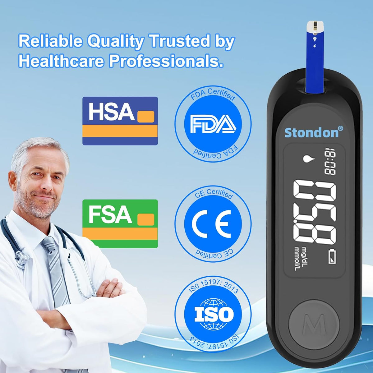 Blood Glucose Diabetes Testing Kit