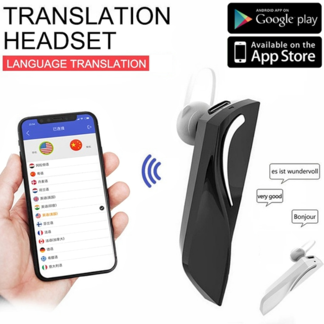 Bluetooth Language Translator Earpiece