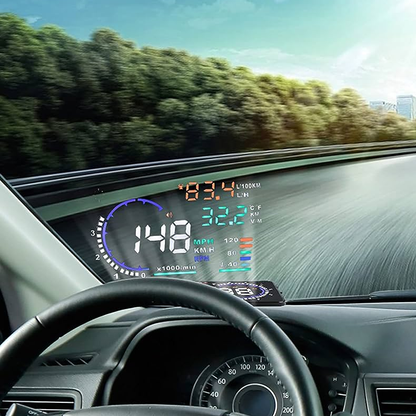 Car Windscreen Speedometer Projector