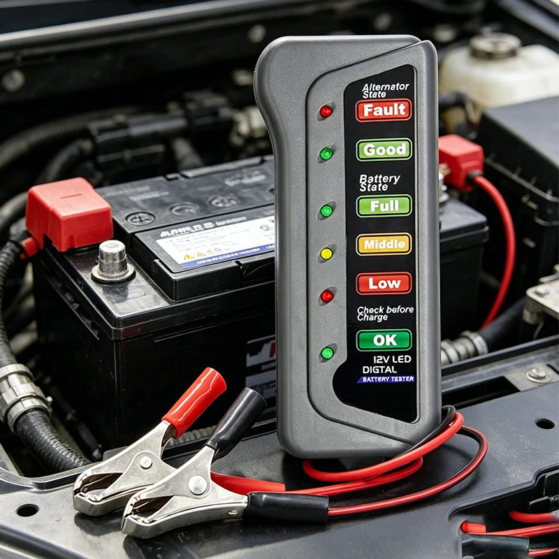 Car Battery and  Alternator Tester