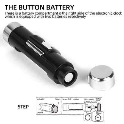 Car Clock Thermometer Display