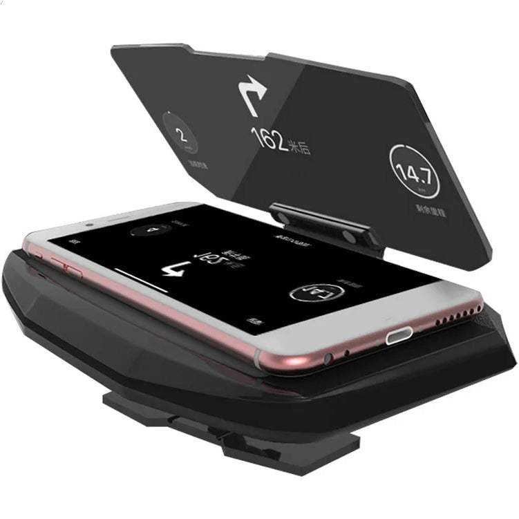 Car HUD Projector Navigation Phone Holder