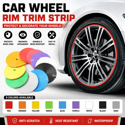 Car Wheel Rim Trim Strip