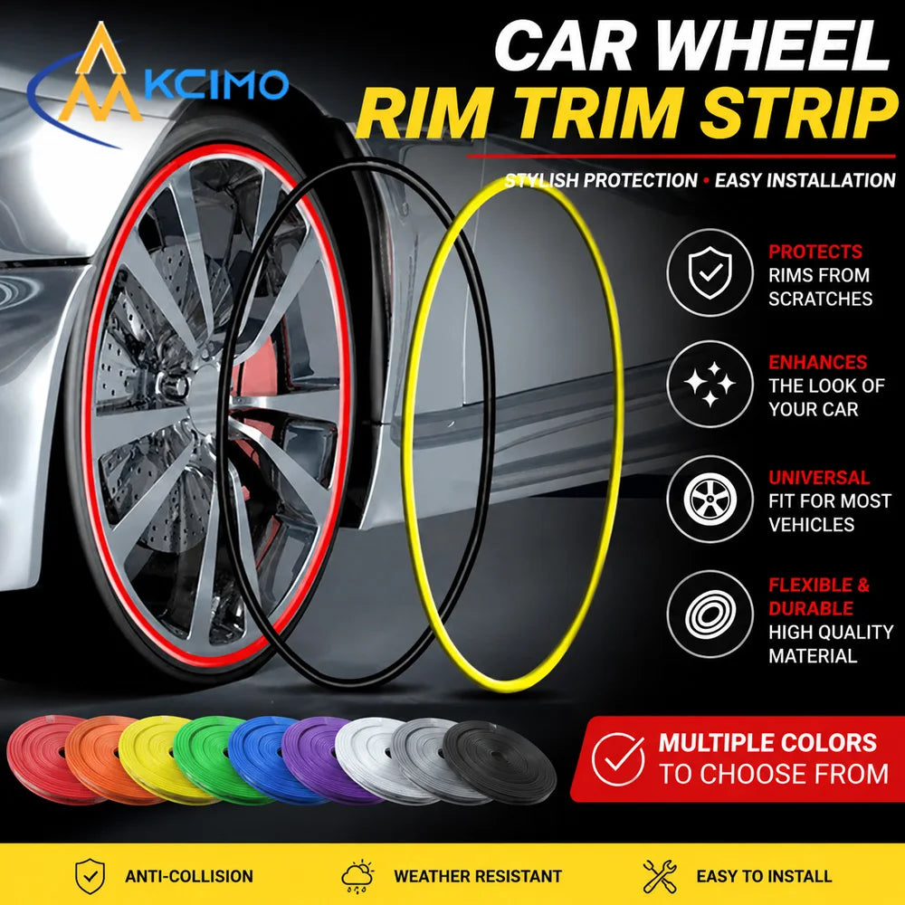 Car Wheel Rim Trim Strip